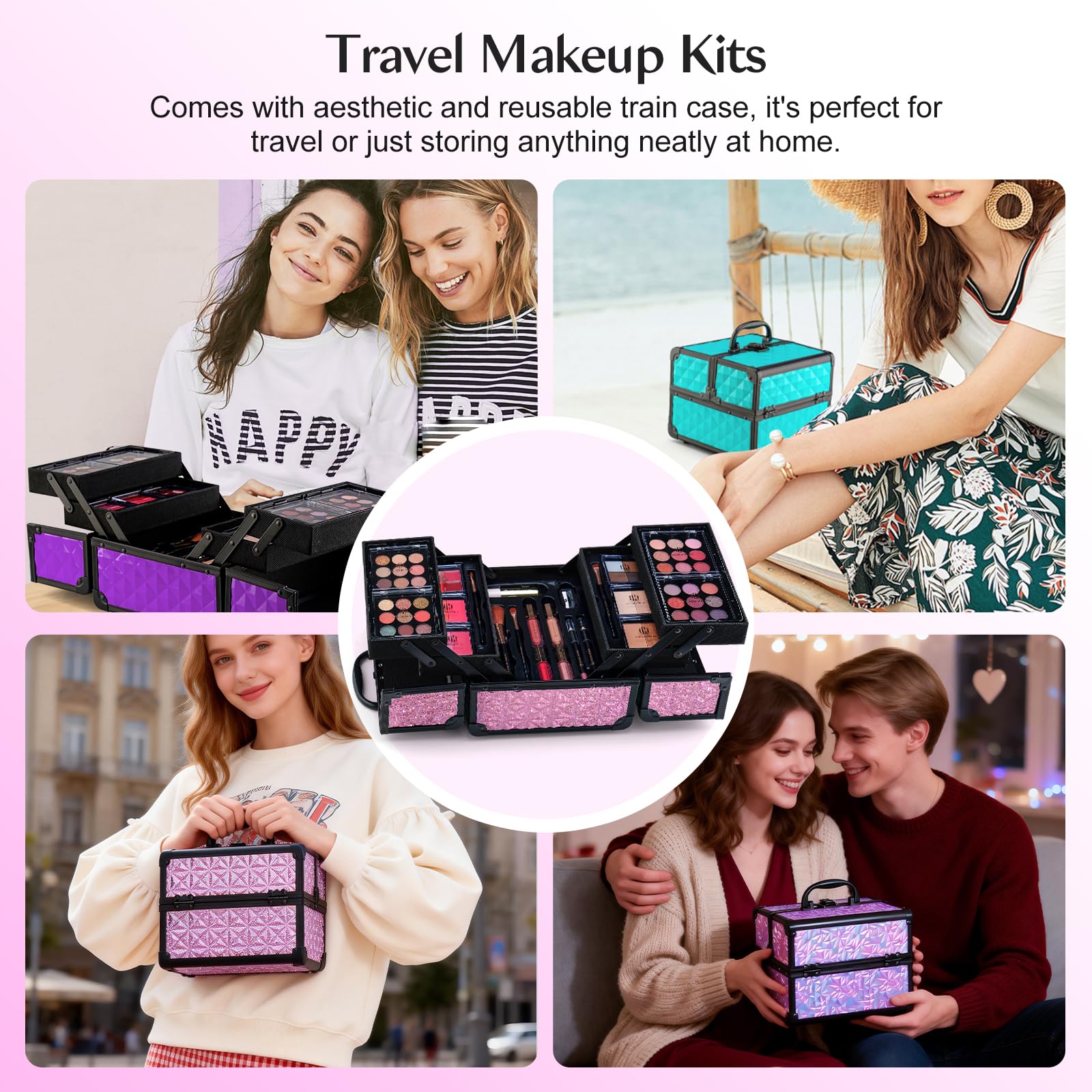Color Nymph teen model applying eyeshadow demonstrating beginner-friendly use