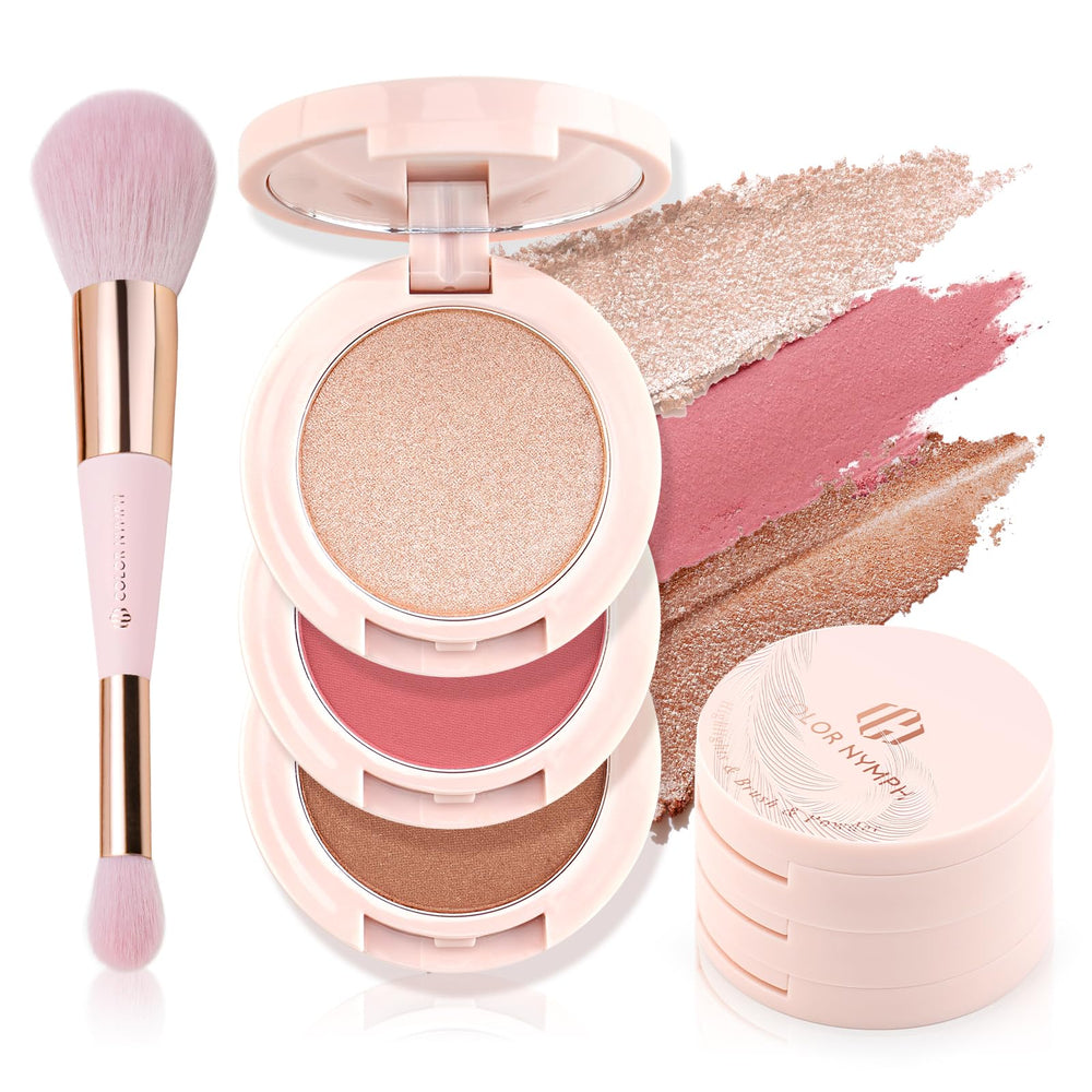 Color Nymph palette front closed showing compact travel-ready design and durability