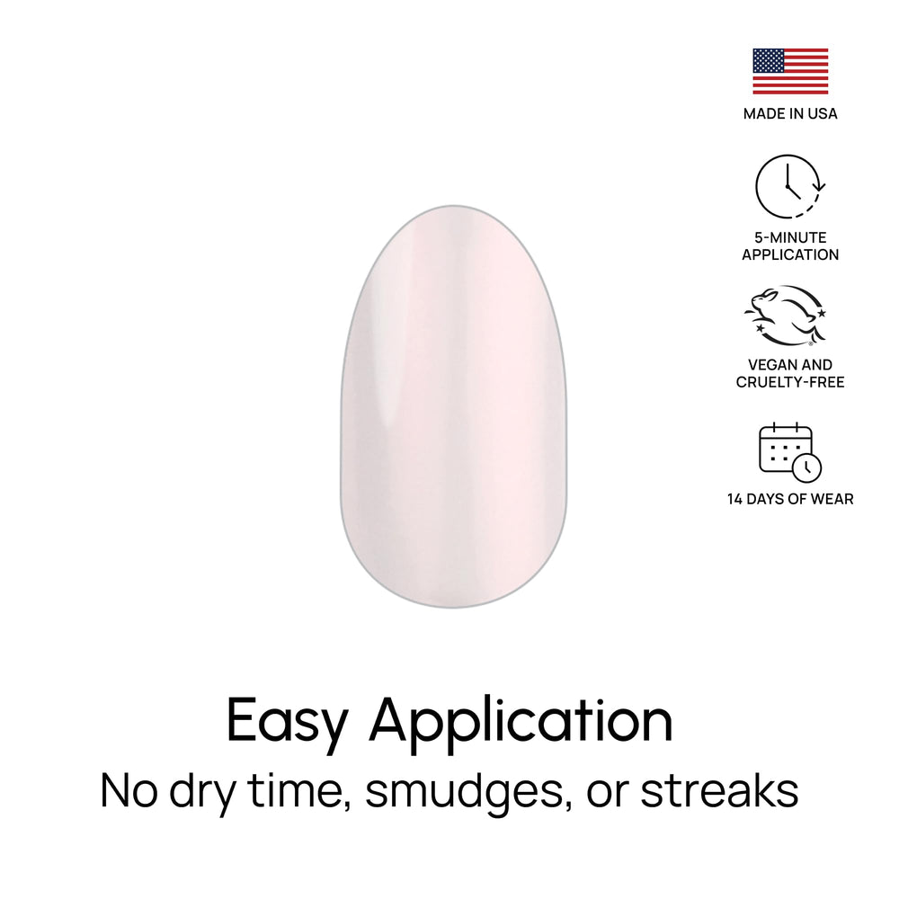 Color Street product label and included contents for easy identification benefit