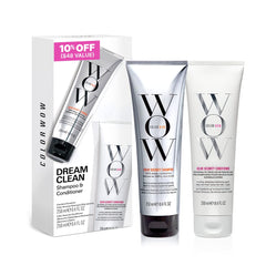 COLOR WOW conditioner texture close-up showing lightweight hydration and slip