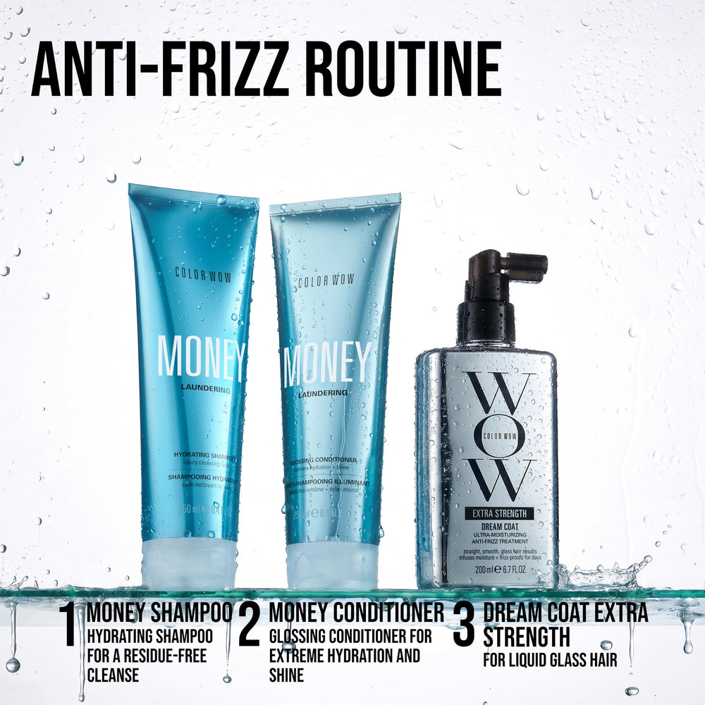COLOR WOW ingredients panel emphasizing moisture-locking performance