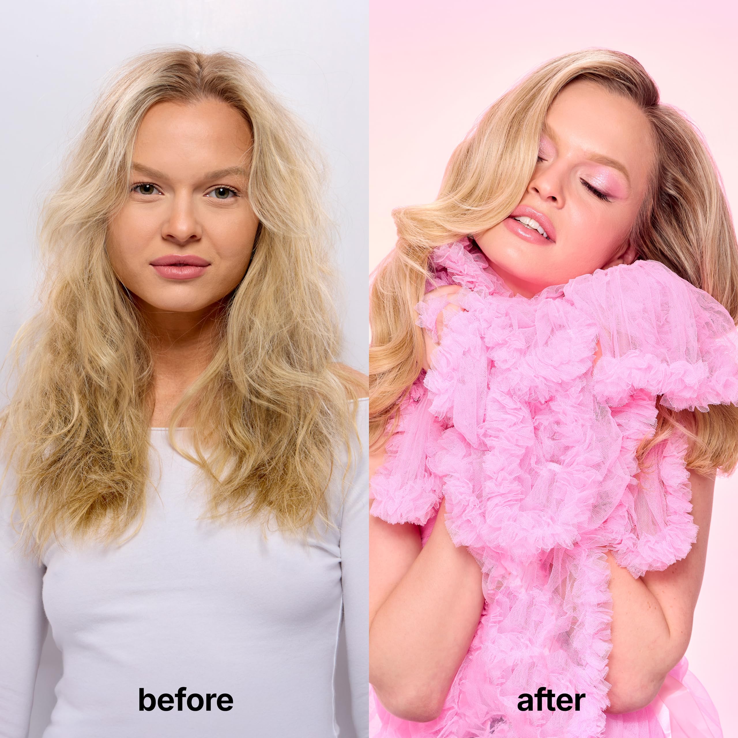 COLOR WOW product staged on bathroom shelf communicating salon-quality results