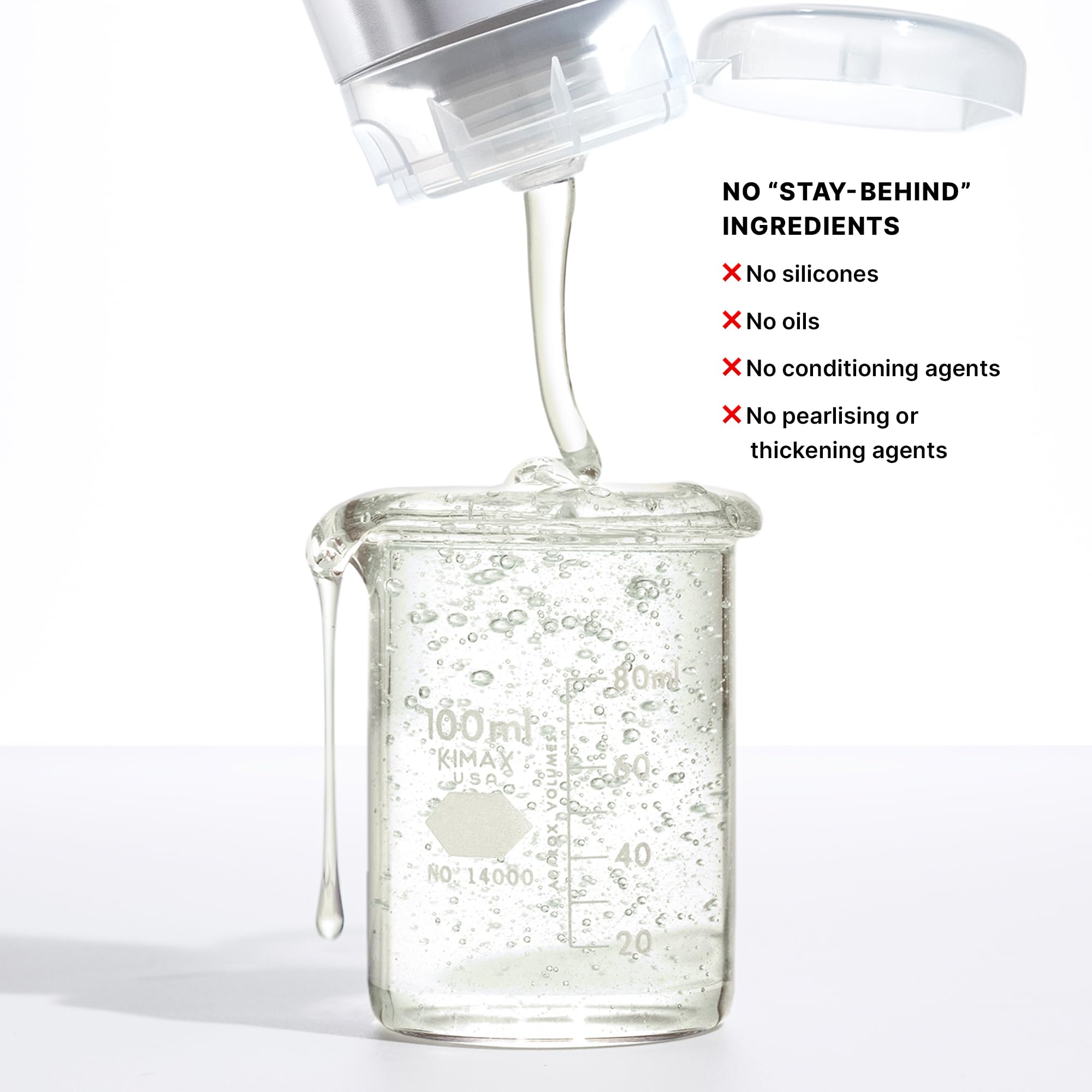 COLOR WOW ingredient focus on amino-acid cleanser for gentle foam