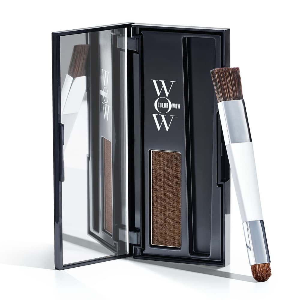 COLOR WOW front packaging showing Medium Brown tube and benefits