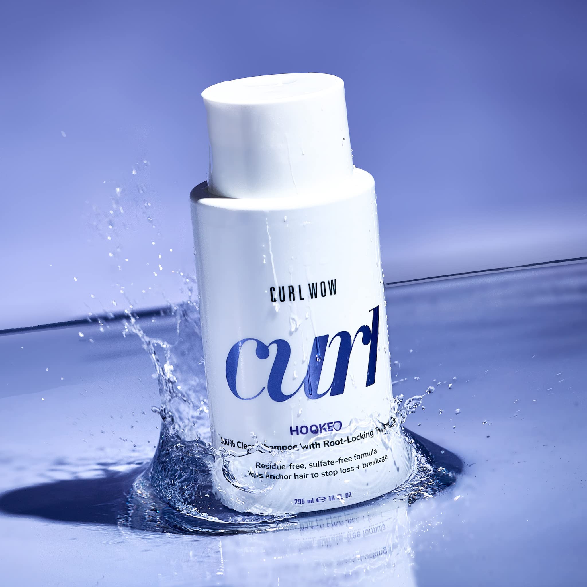COLOR WOW rich foam lather detail showing gentle cleansing and residue-free rinse