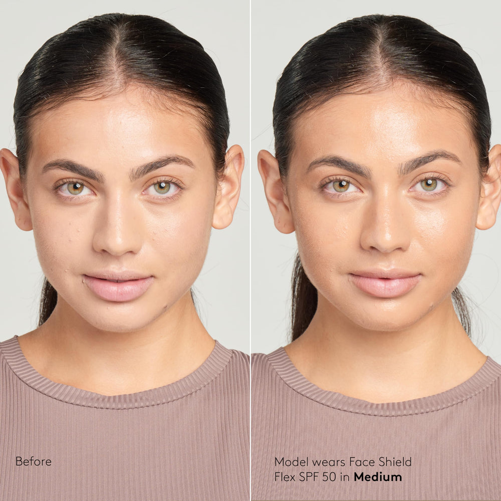 Colorescience pump dispense detail highlighting controlled product release
