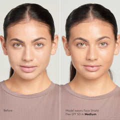 Colorescience pump dispense detail highlighting controlled product release