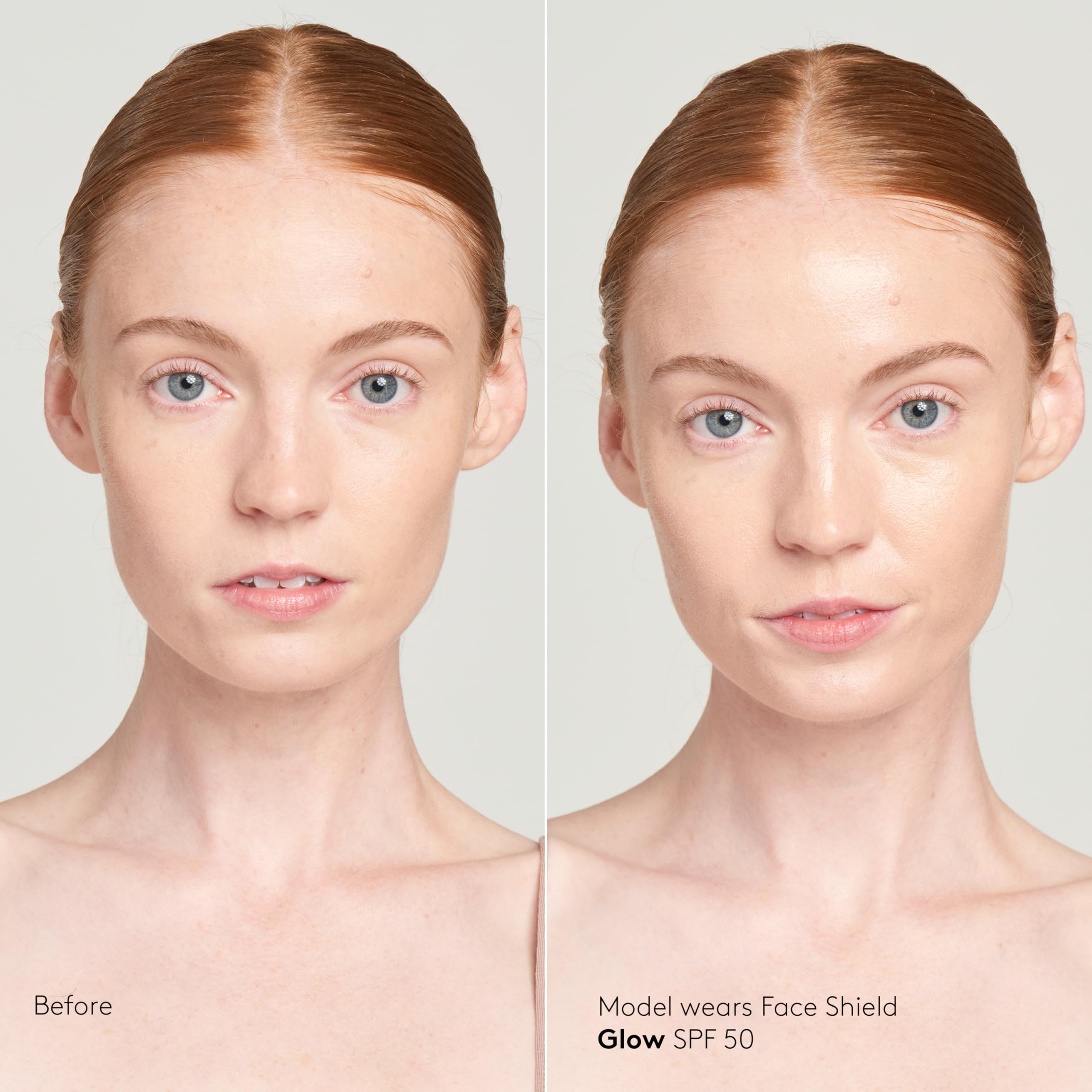 Colorescience close-up texture demonstrating lightweight, blendable benefit