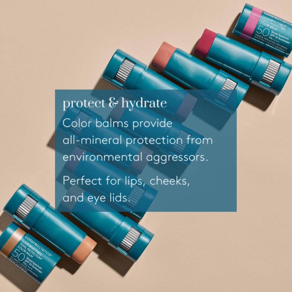 Colorescience open cap revealing balm tip for precise direct application
