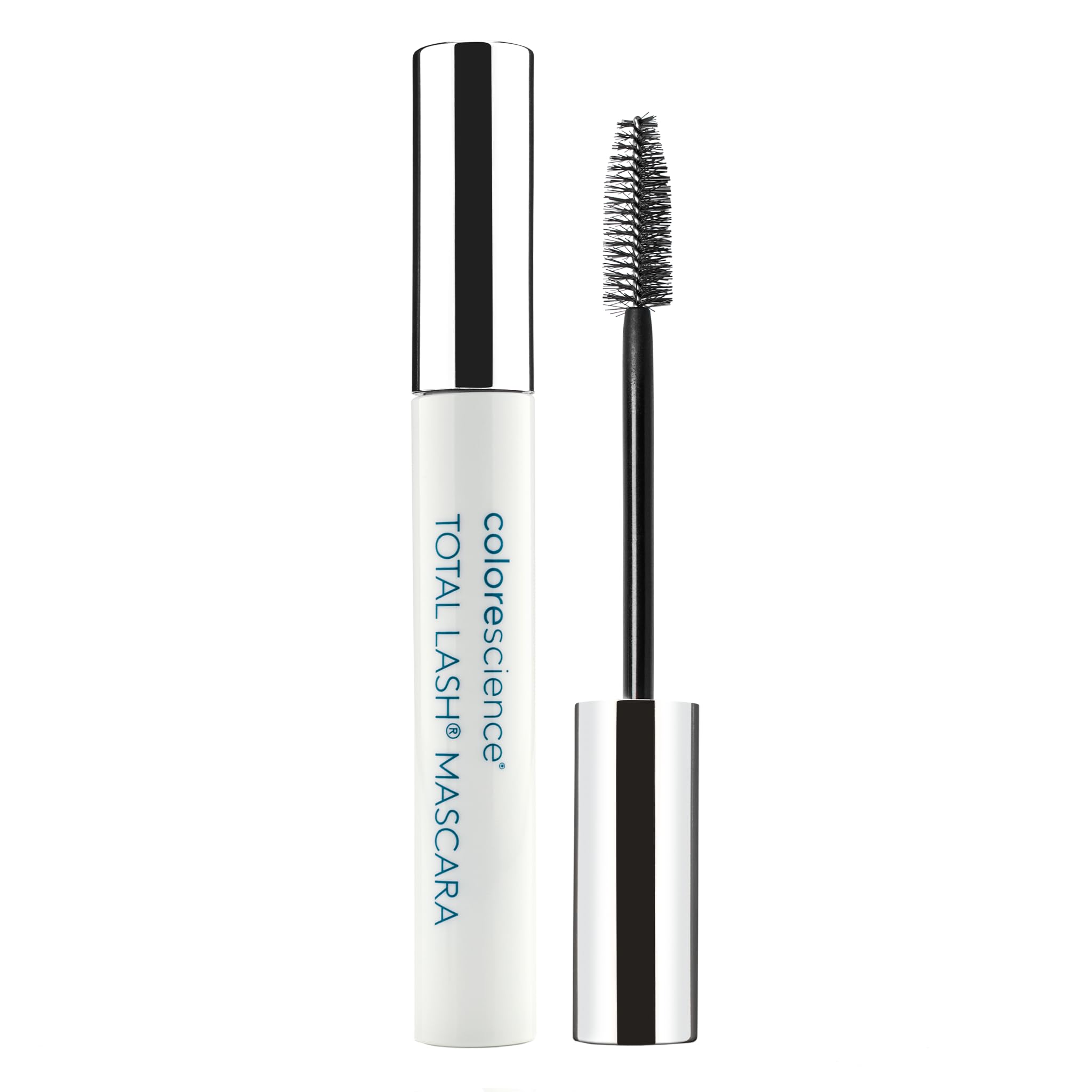 Colorescience product front packaging showing dark brown tube and label benefit
