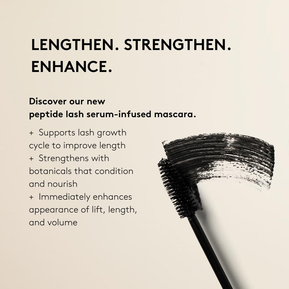 Colorescience mascara in hand for scale showing travel-friendly size and control