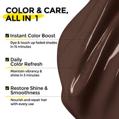 COLORLOMO close-up of pump and cap detailing quality packaging and convenience