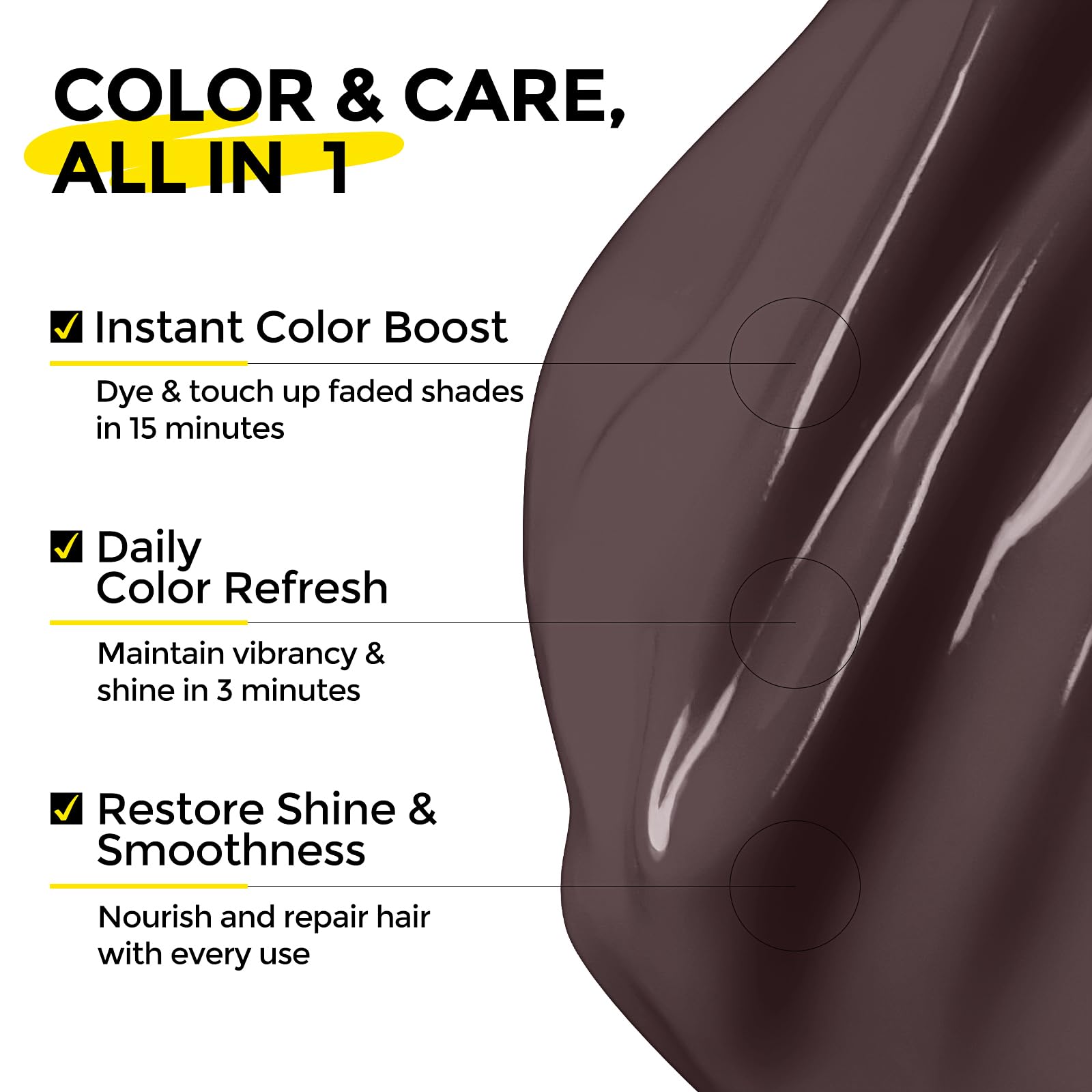 COLORLOMO creamy conditioner texture close-up displaying rich hydration