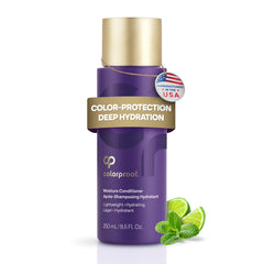 ColorProof front packaging showing product and color-safe promise for vibrant hair