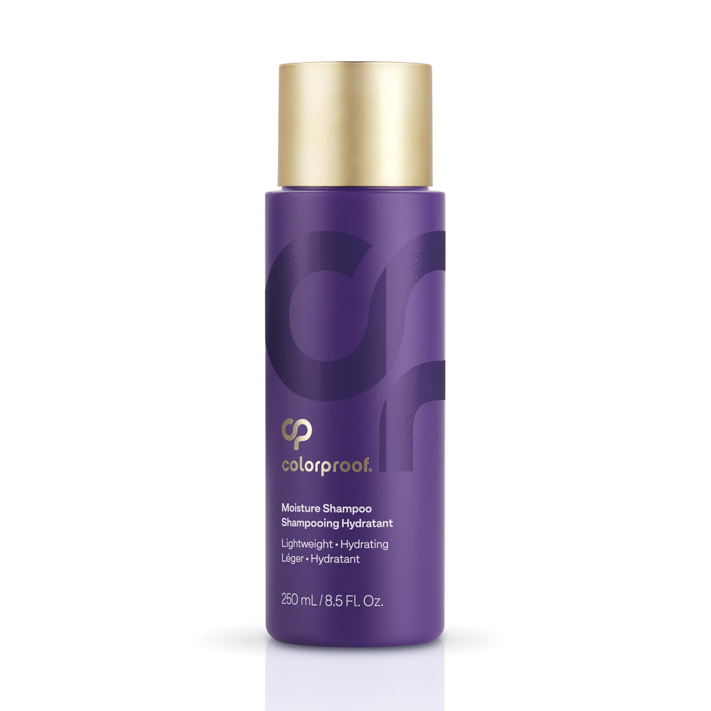 ColorProof pump dispensing shampoo highlighting easy, mess-free use