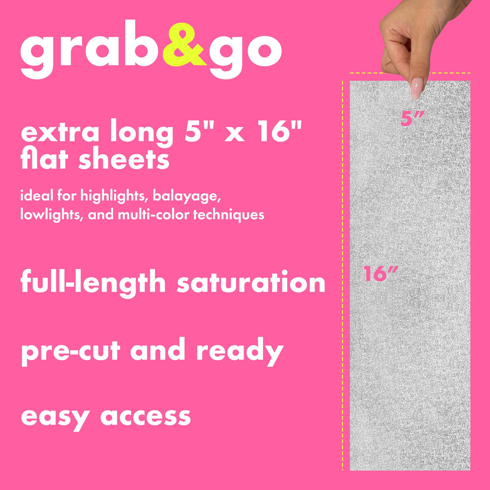 Colortrak folded foil stack ready to use reducing setup time