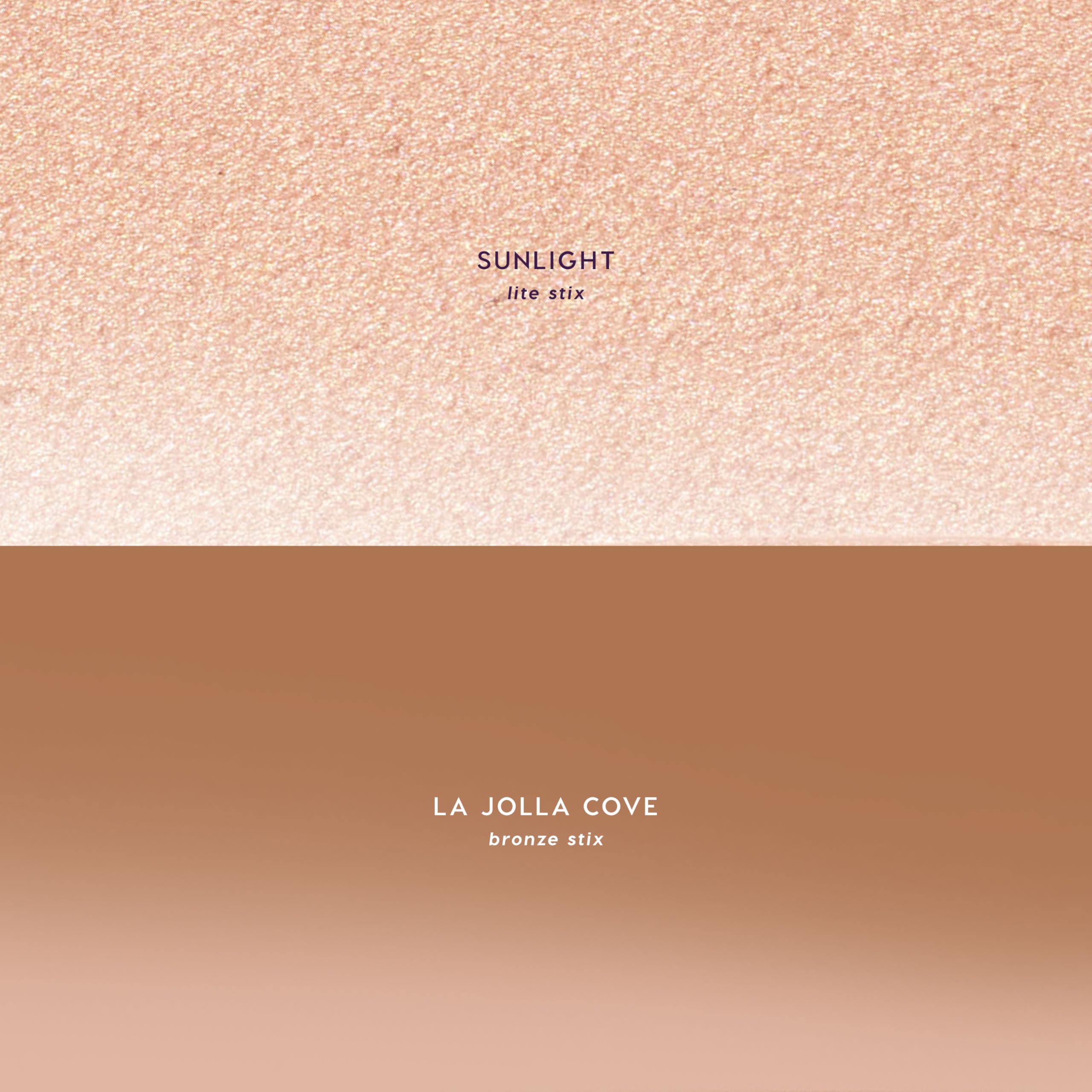 ColourPop Bronzer Stix La Jolla Cove close-up showing smooth matte finish for sculpting
