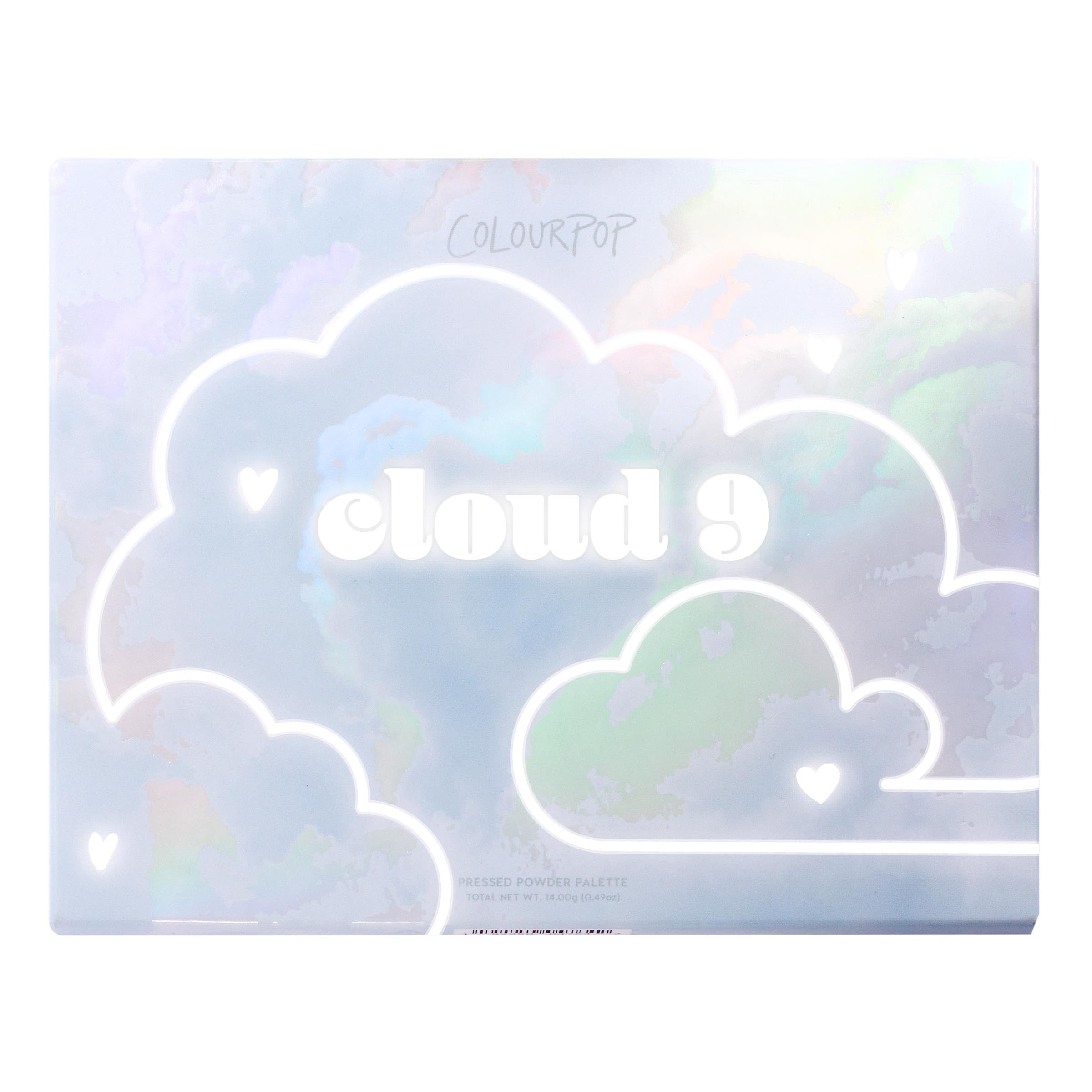 ColourPop Cloud 9 styled on vanity with brushes suggesting everyday styling inspiration