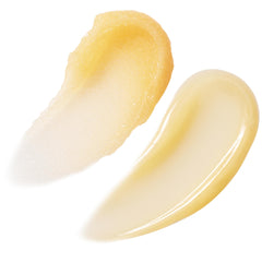 ColourPop honey-flavored lip scrub texture close-up illustrating gentle exfoliation