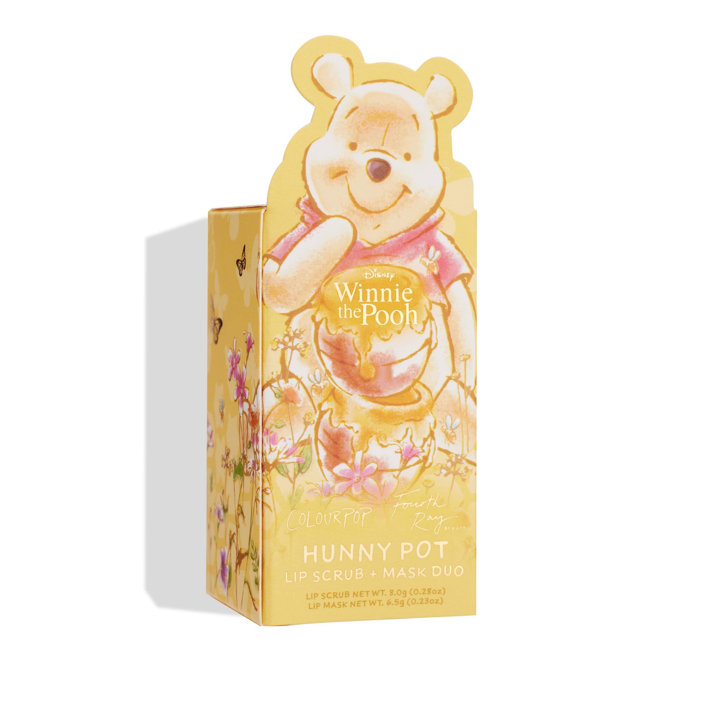 ColourPop Hunny Pot set on vanity showing playful packaging and daily routine appeal