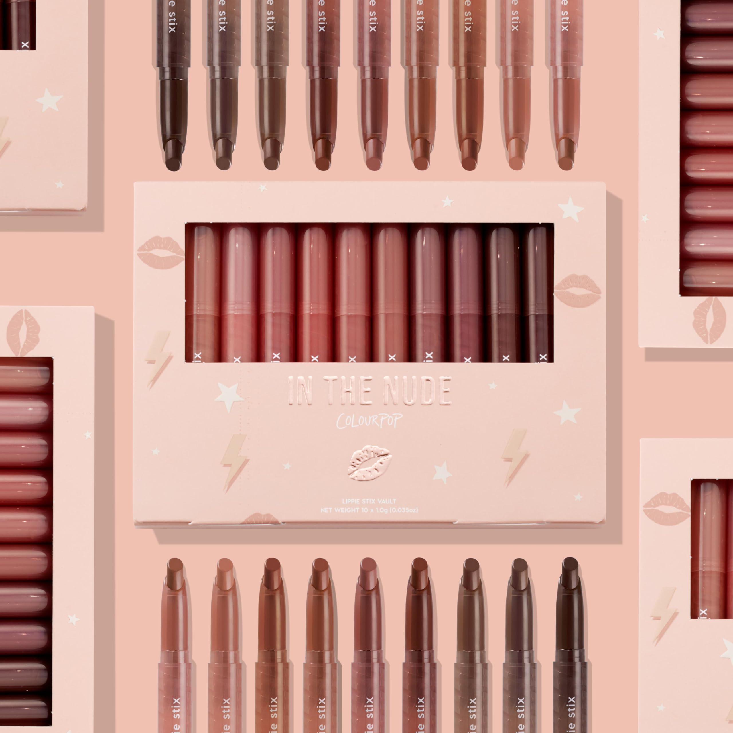 ColourPop vault styled in a vanity setting suggesting a polished gifting option