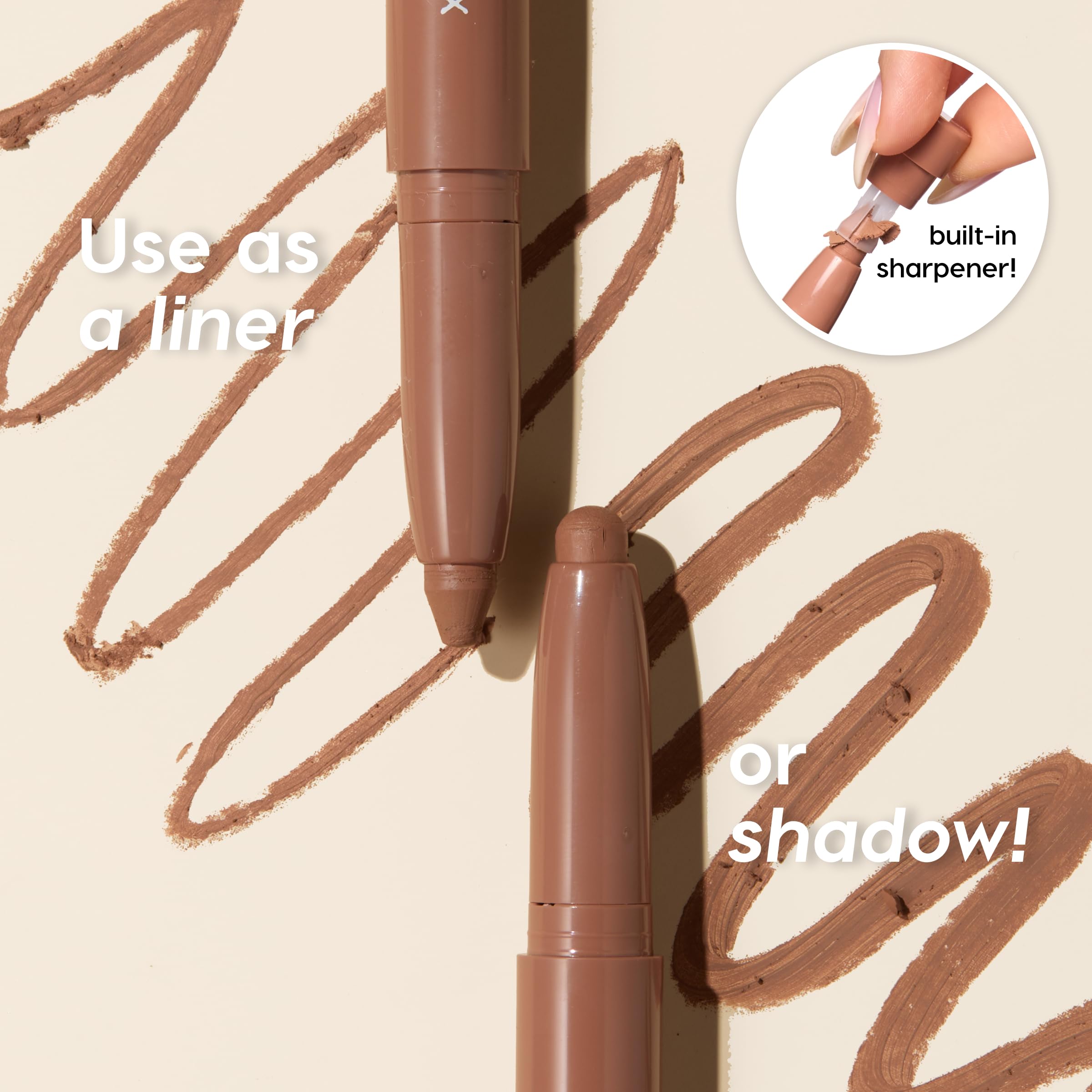 ColourPop next to a ruler to show compact size and travel convenience