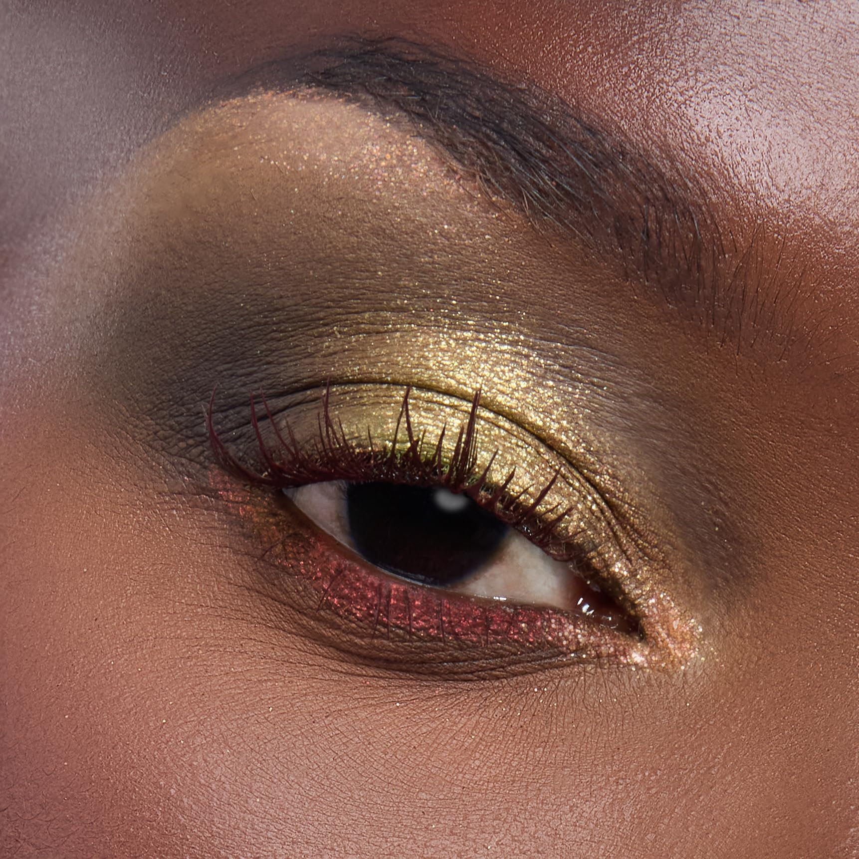 ColourPop Shrek palette open showing 15 shades and diverse finishes for versatile looks