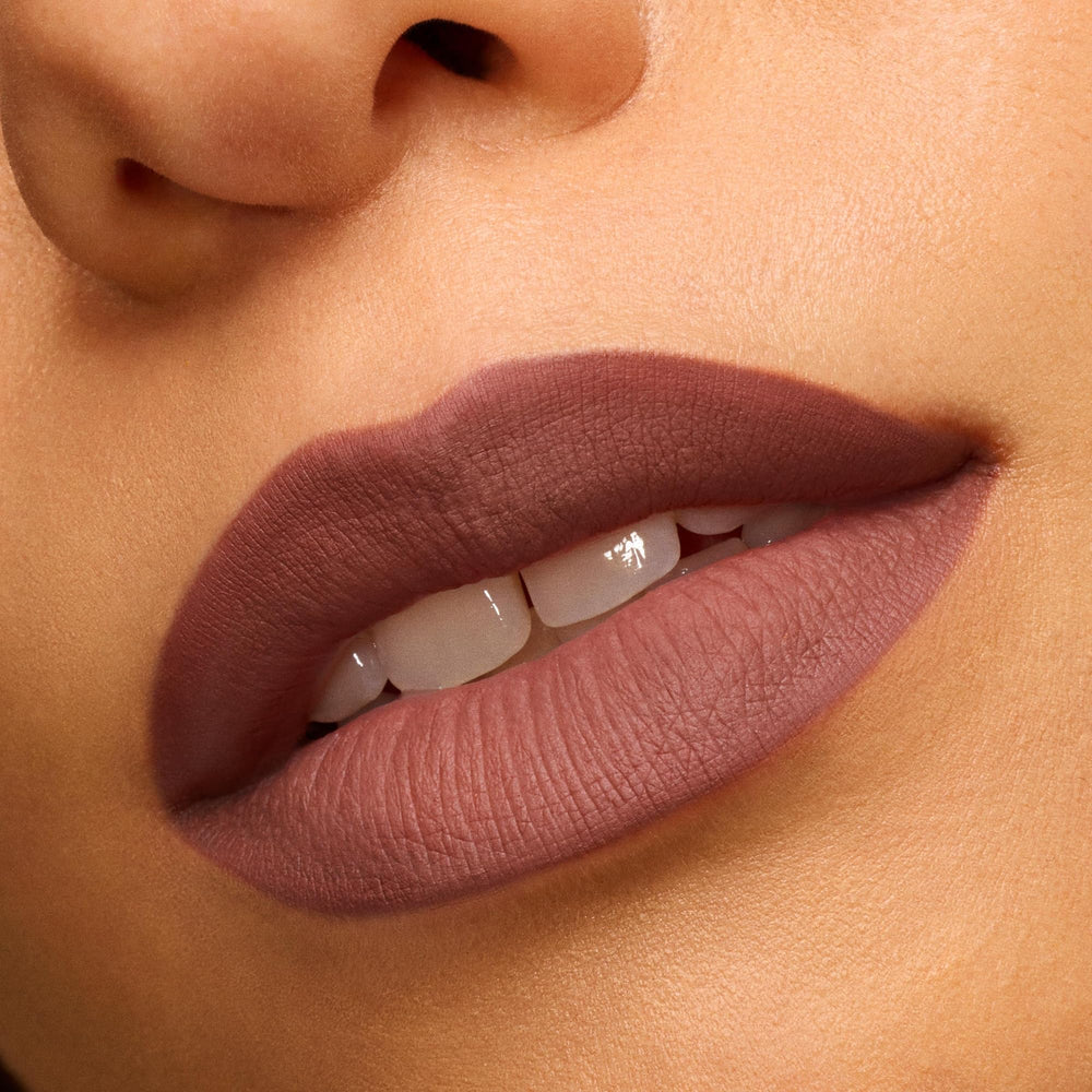 ColourPop lipstick texture close-up swipe showing rich pigment and smooth finish