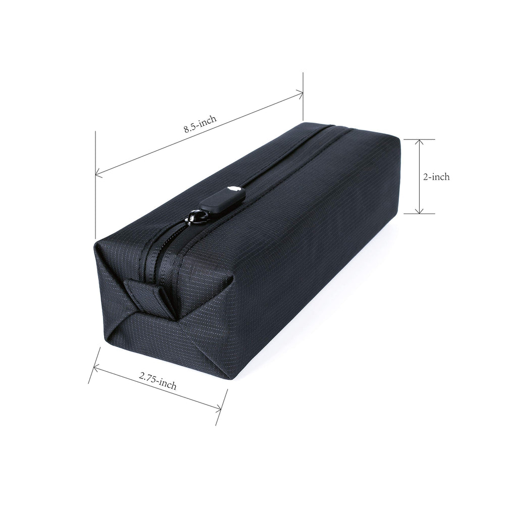 Comfyable collapsed flat profile saving suitcase space and storage