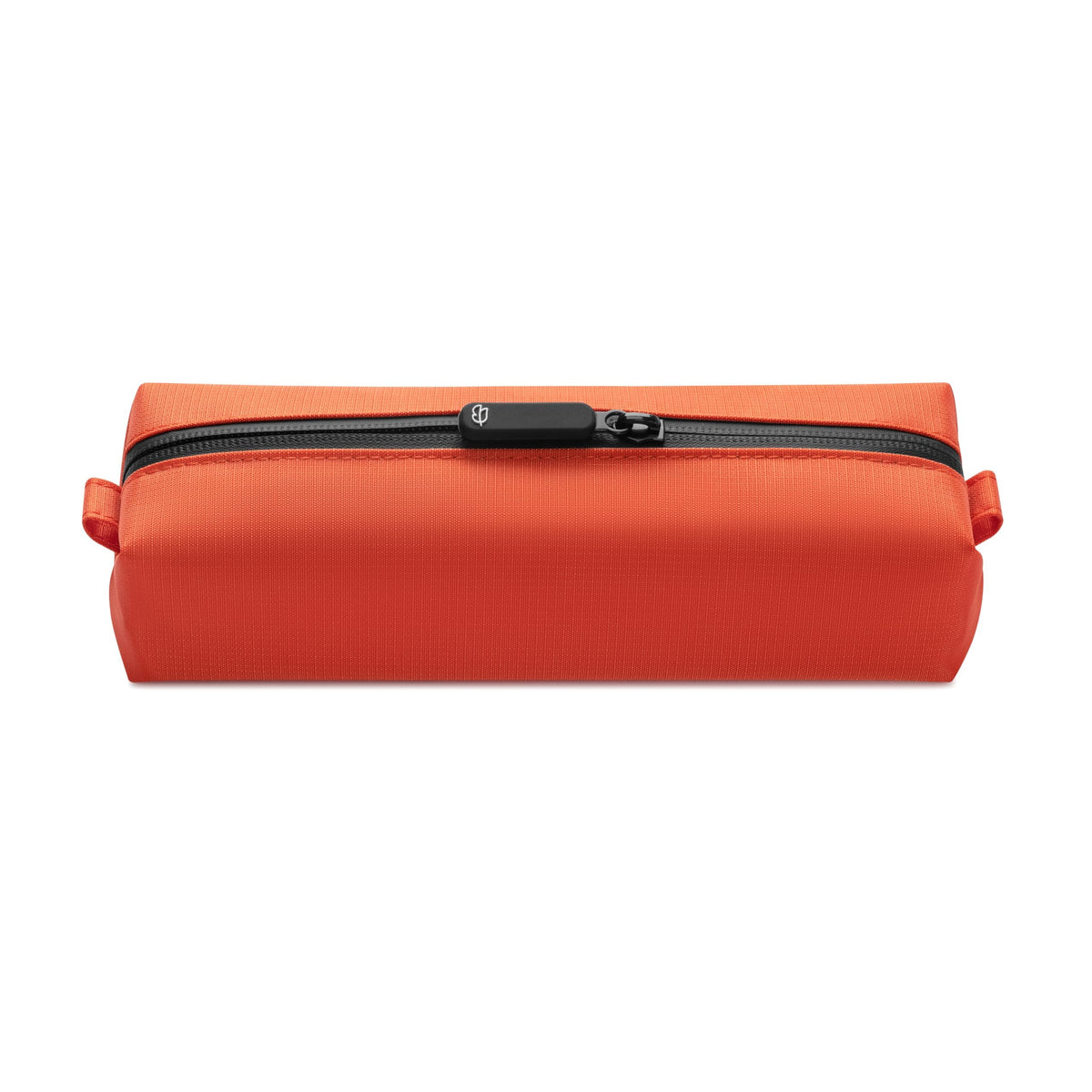 Comfyable front view in Cosmic Orange showing compact organization benefit