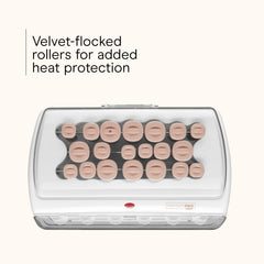 Conair INFINITIPRO ceramic flocked surface close-up, gentle heat protection