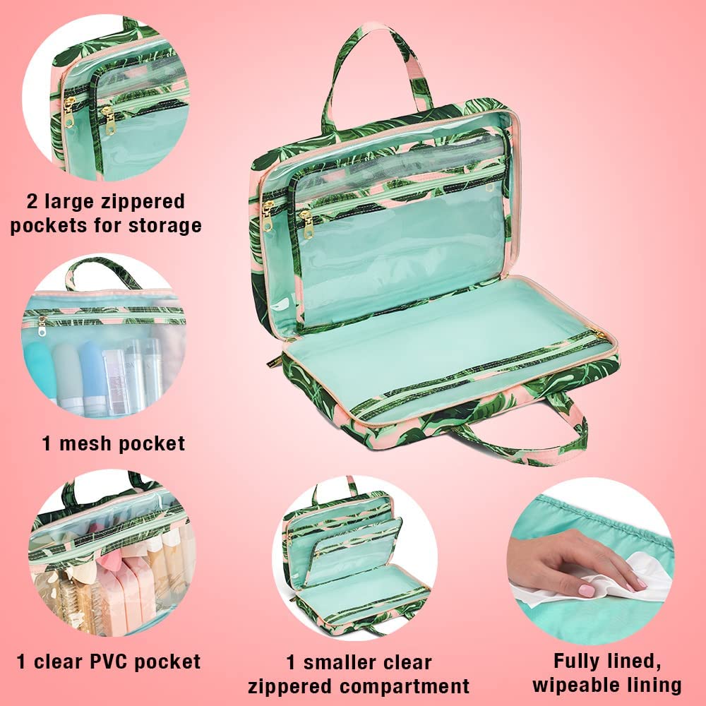 Conair clear compartment close-up highlights visibility for fast item retrieval