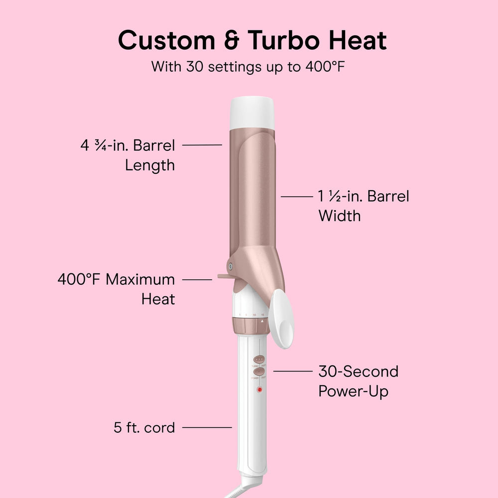 Conair cool tip detail for safe grip and comfortable styling benefit