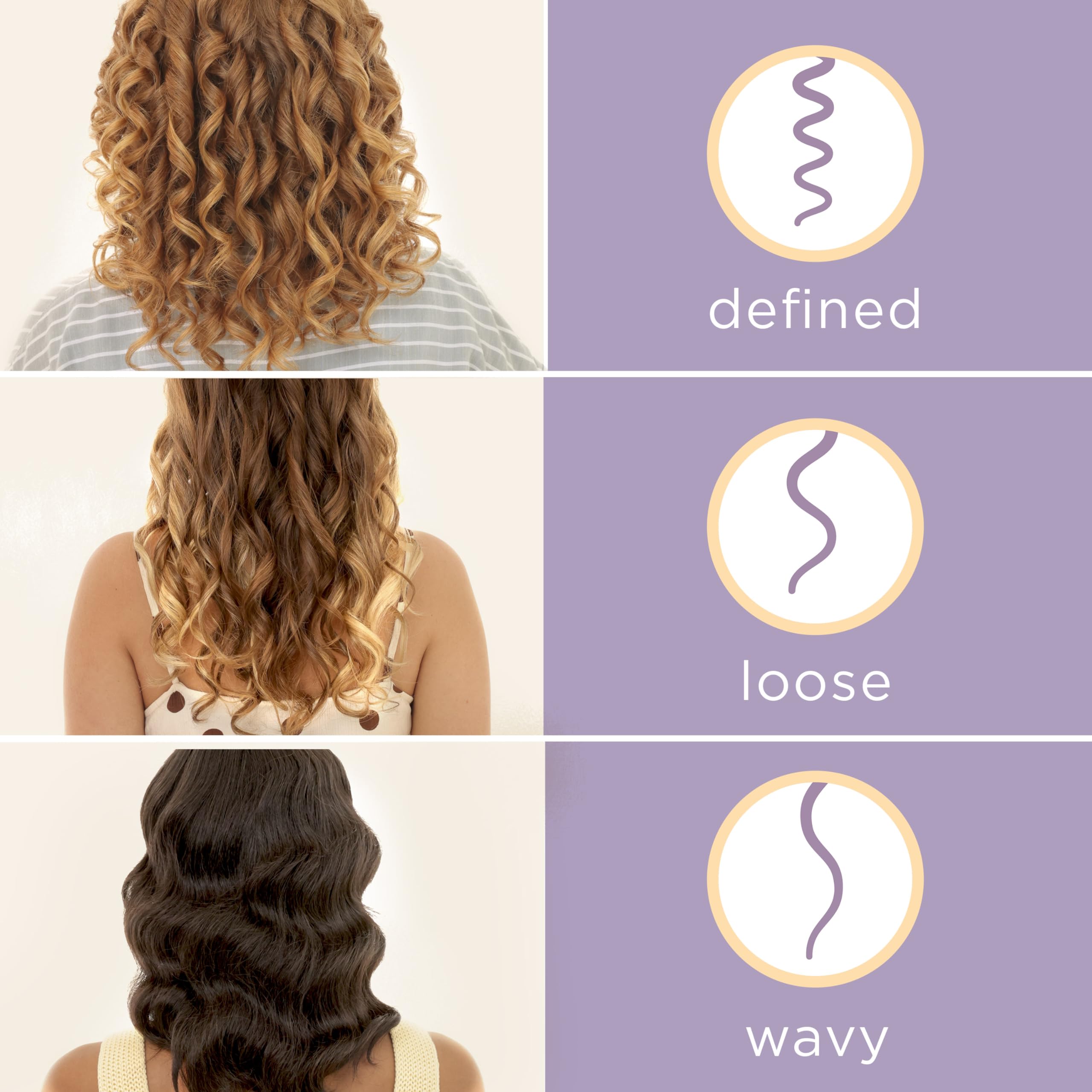 Conair Curl Secret MINI styling a short hair section creating consistent curls
