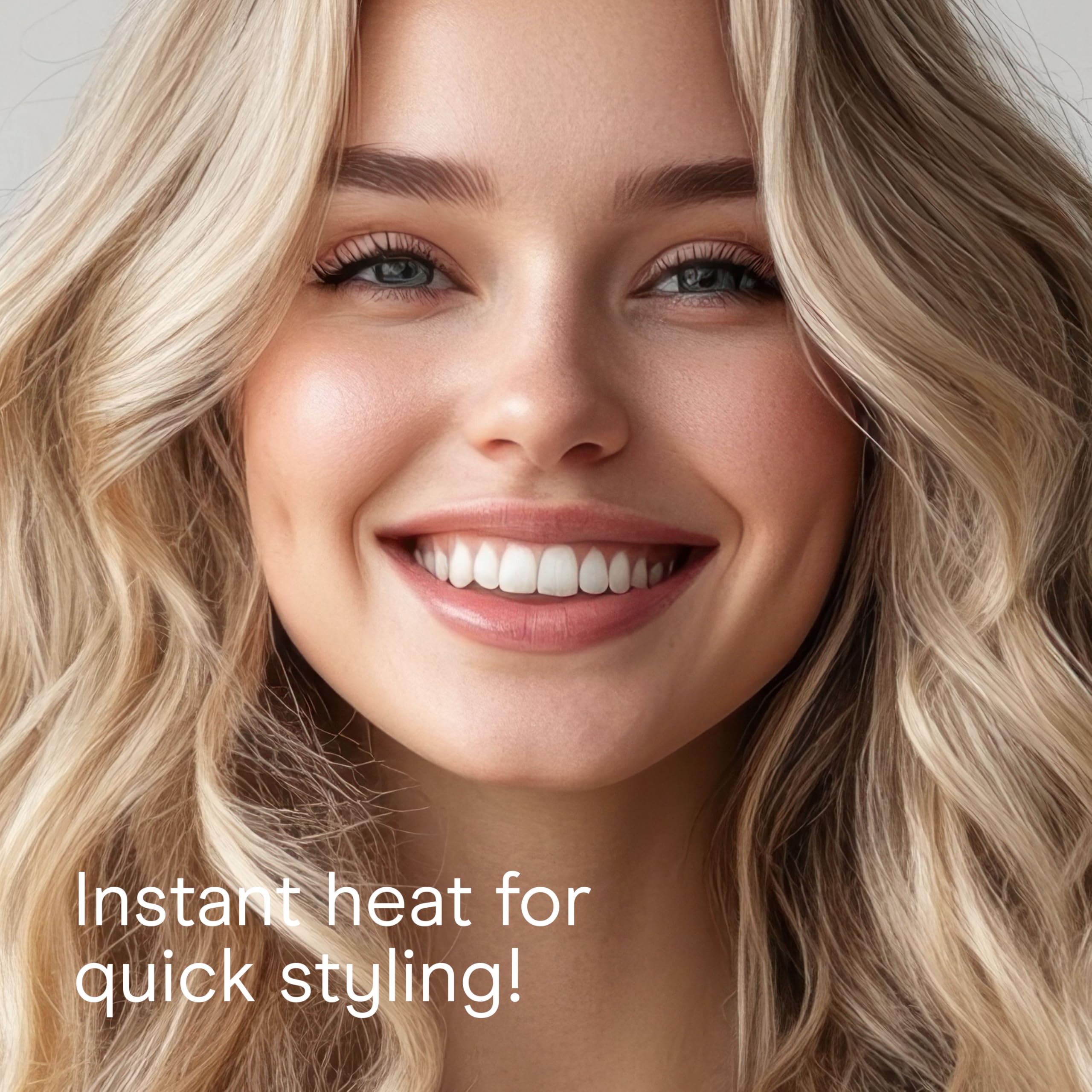 Conair curling brush styling action creating defined curls and volume