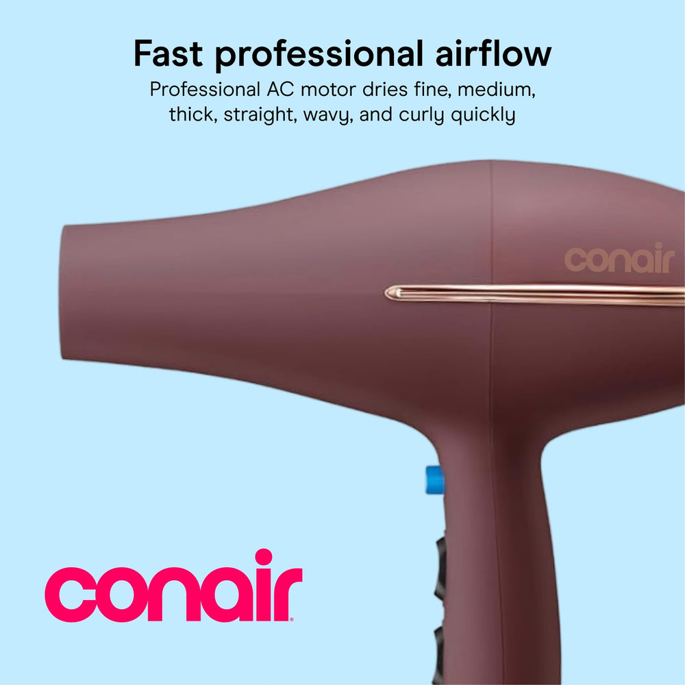 Conair diffuser close-up highlighting airflow design to enhance curls