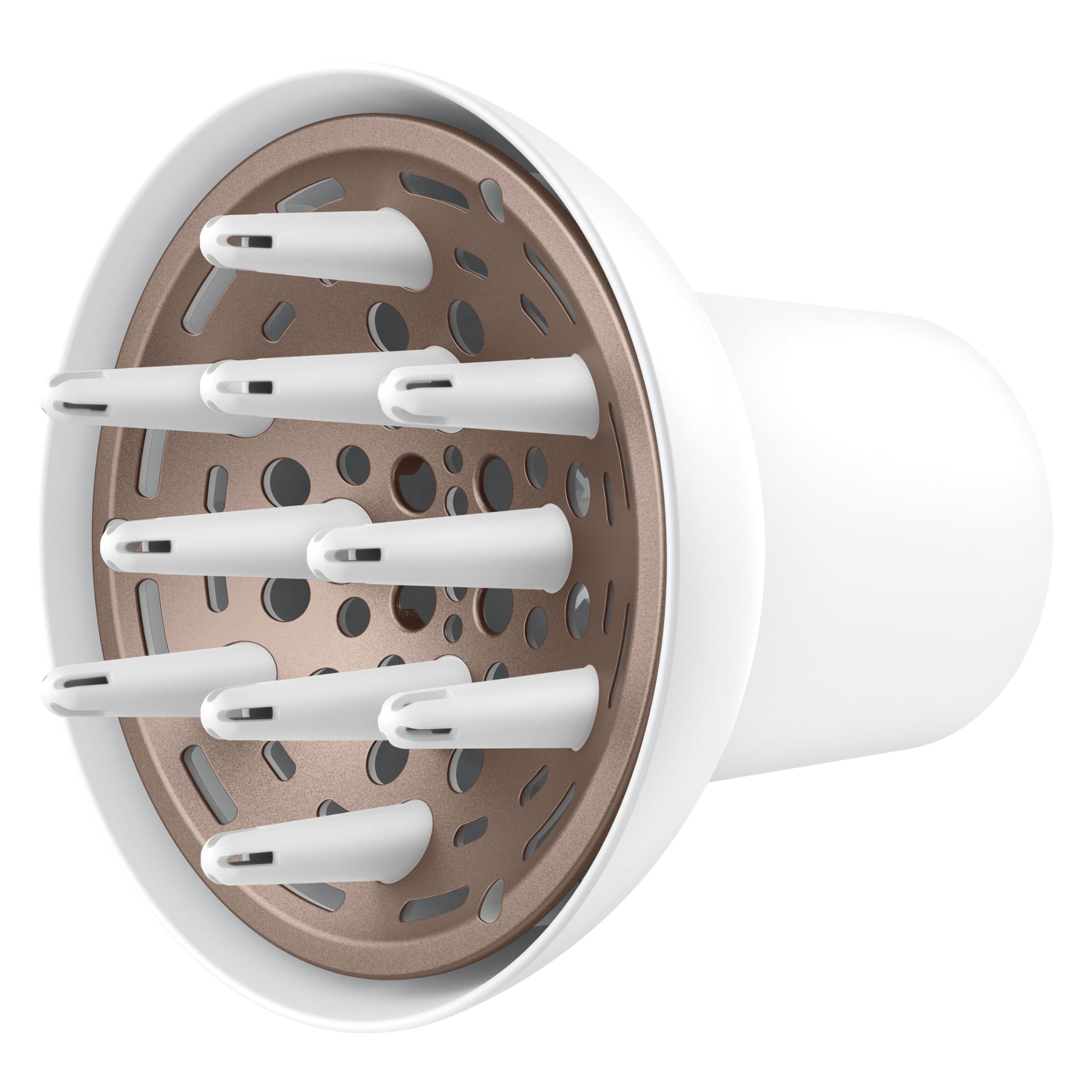 Conair diffuser front view showing bowl and fingers for added lift