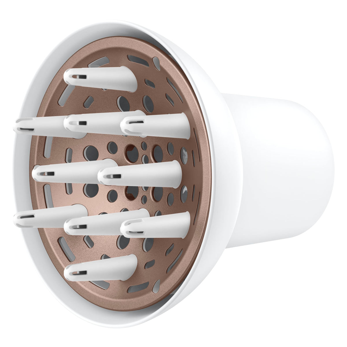 Conair diffuser front view showing bowl and fingers for added lift