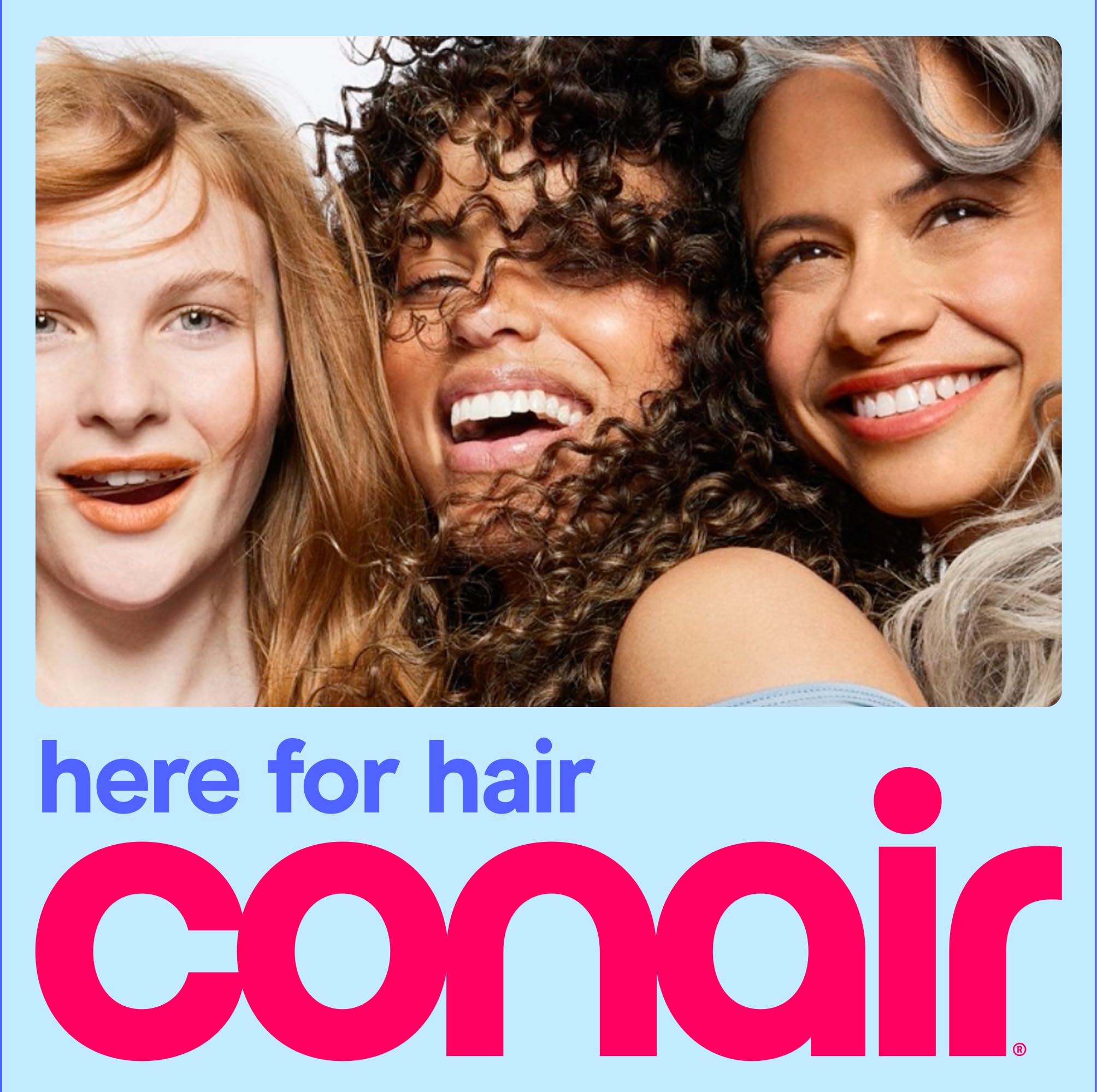 Conair dryer styling in use delivering smooth, polished hair results