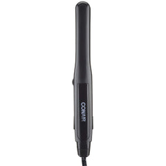 Conair flat iron styling short bangs for quick touch-ups and precise results