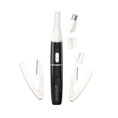 Conair GIRLBOMB front packaging showing full 9-piece kit and travel tin benefit