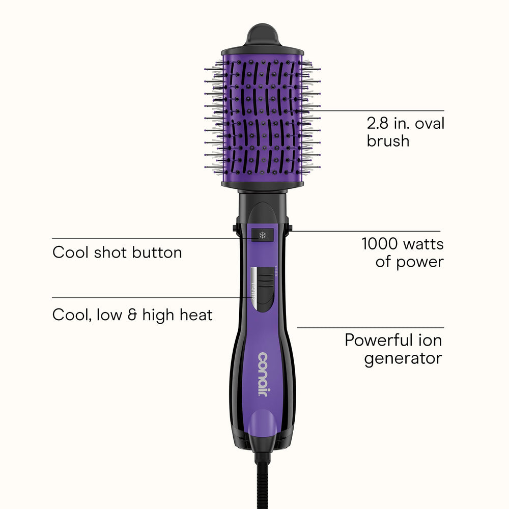 Conair INFINITIPRO Flexalite bristles detail detangles gently without pulling