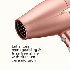 Conair INFINITIPRO concentrator attachment closeup for precision styling control