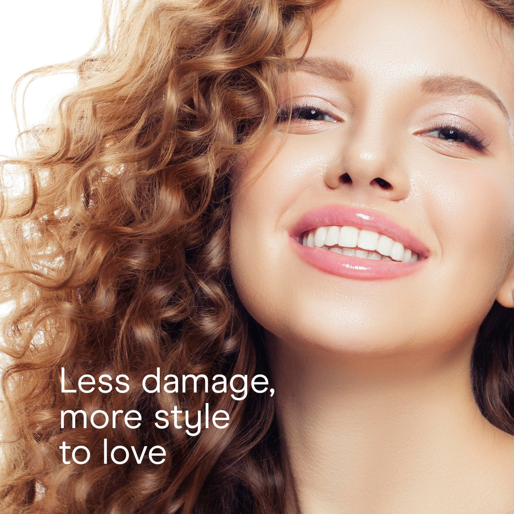 Conair INFINITIPRO in use creating a sleek blowout for smooth, shiny hair