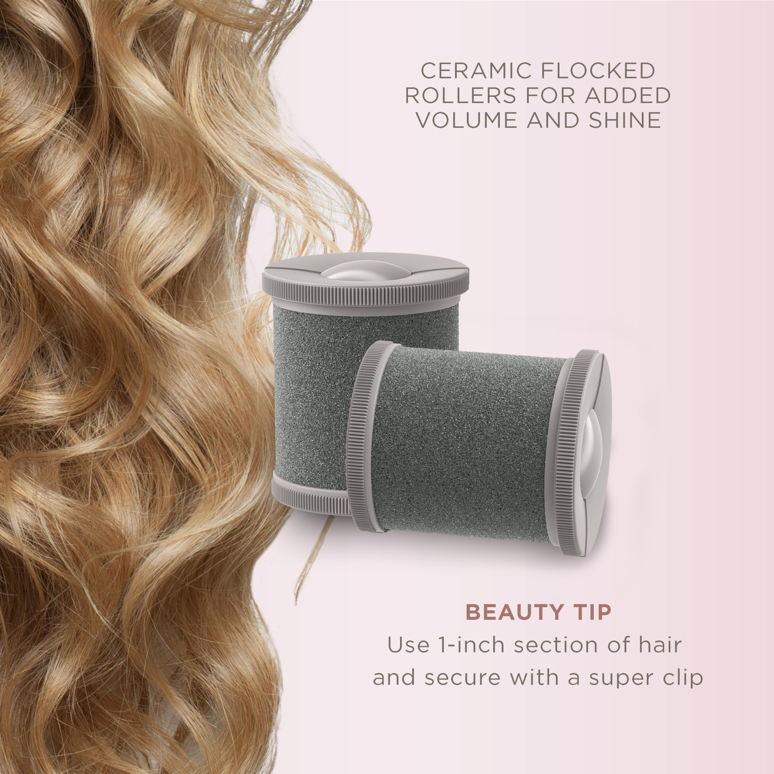 Conair InfinitiPRO 13-prong clip detail providing secure hold and even curl placement