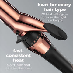 Conair INFINITIPRO cool tip visible for safer styling control