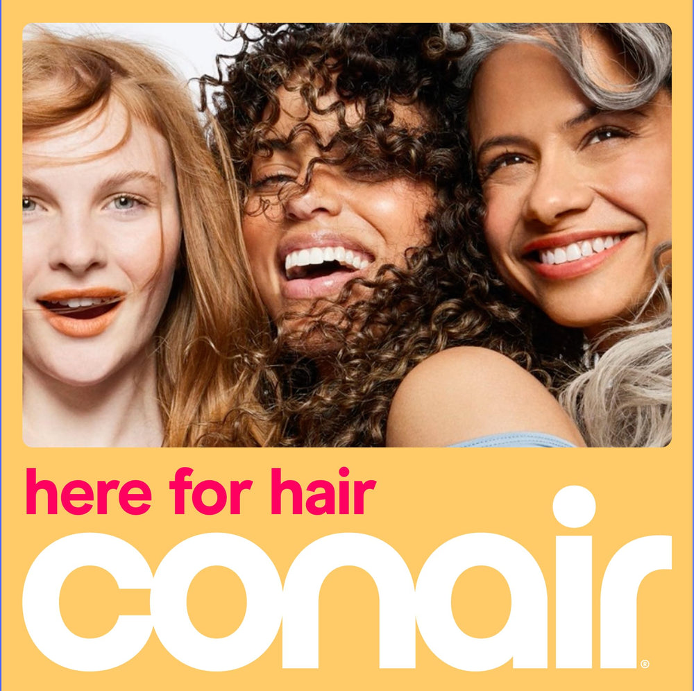Conair finished soft waves in mirror highlighting polished result benefit