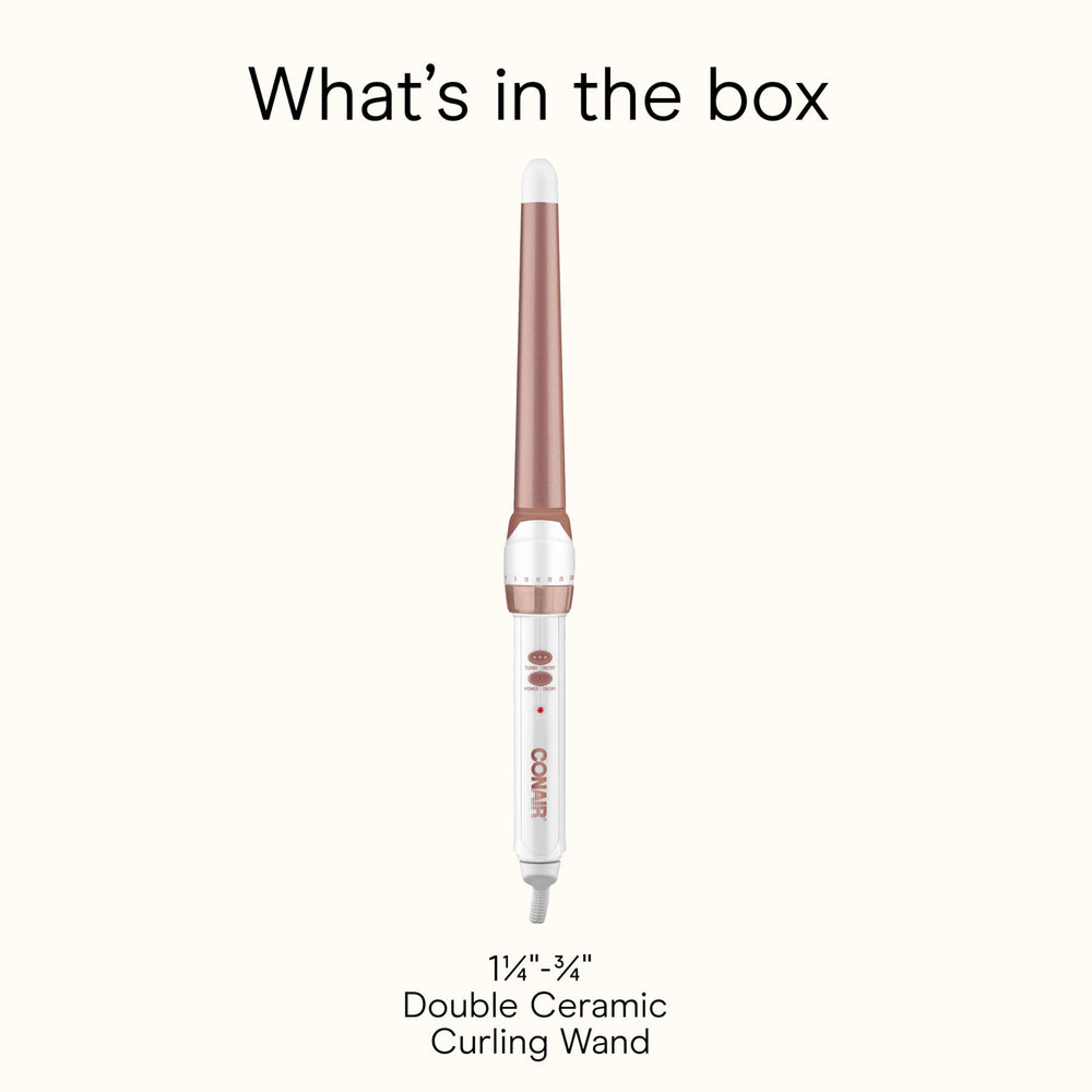 Conair retail packaging image highlighting features and included safety details