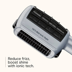 Conair thermal bristle brush close-up for added volume and gentle heat