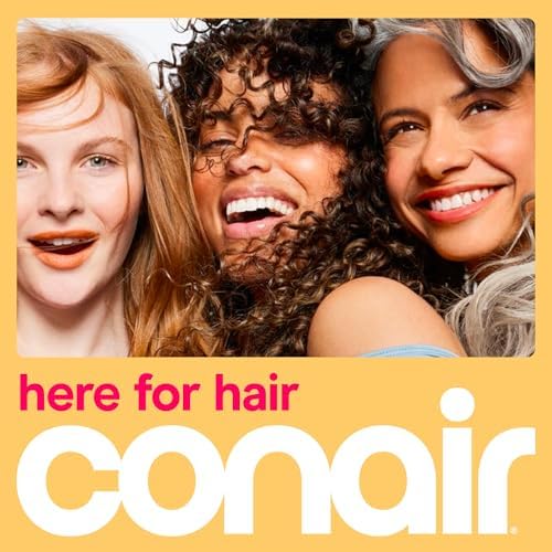 Conair dual-voltage label emphasizing travel-ready performance and worldwide compatibility
